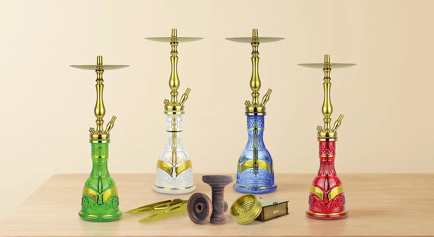 Legend Hookah çelik nargile takımı