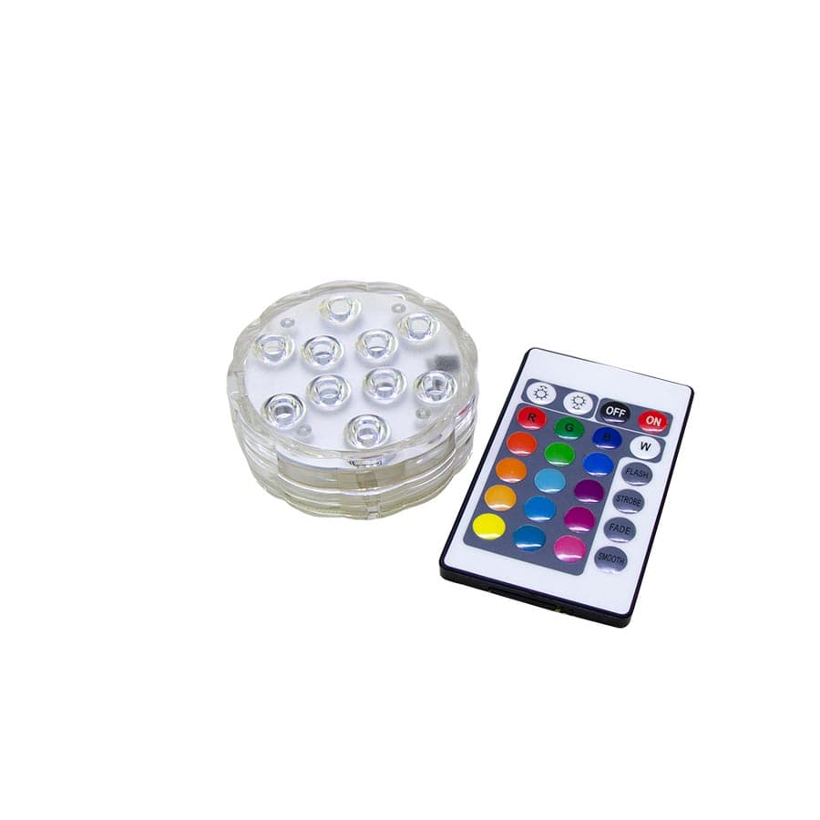 Rechargeable Under-Base Hookah LED Light with Remote - Hookah Accessories & Parts | Nargile Malzemesi