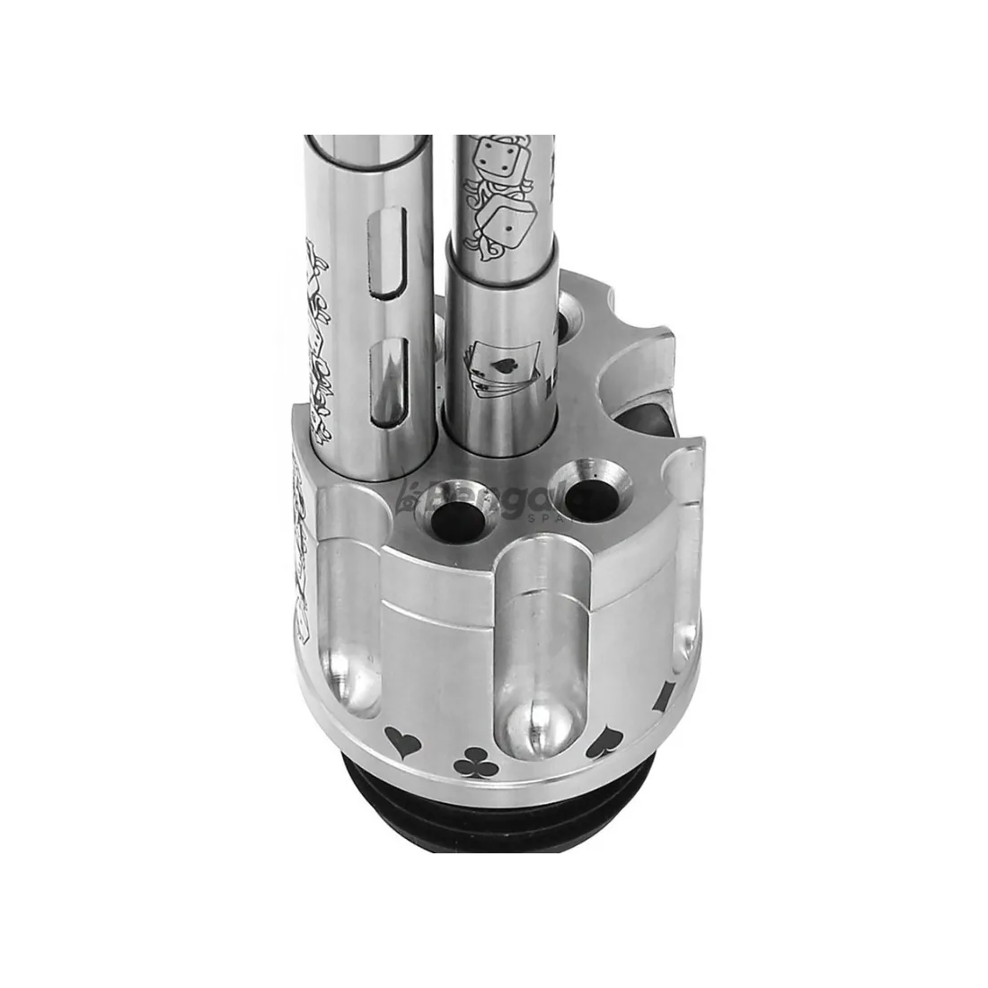 Shi Carver Revolver Nargile Takımı - Rus Nargile Takımları | Nargile Malzemesi - 2. görsel