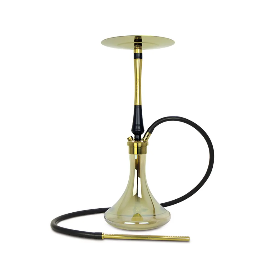 شيشة Legend Hookah LH015 ستانلس ستيل كاملة - ذهبي تيتانيوم - شيشة Legend | Nargile Malzemesi - الصورة 3