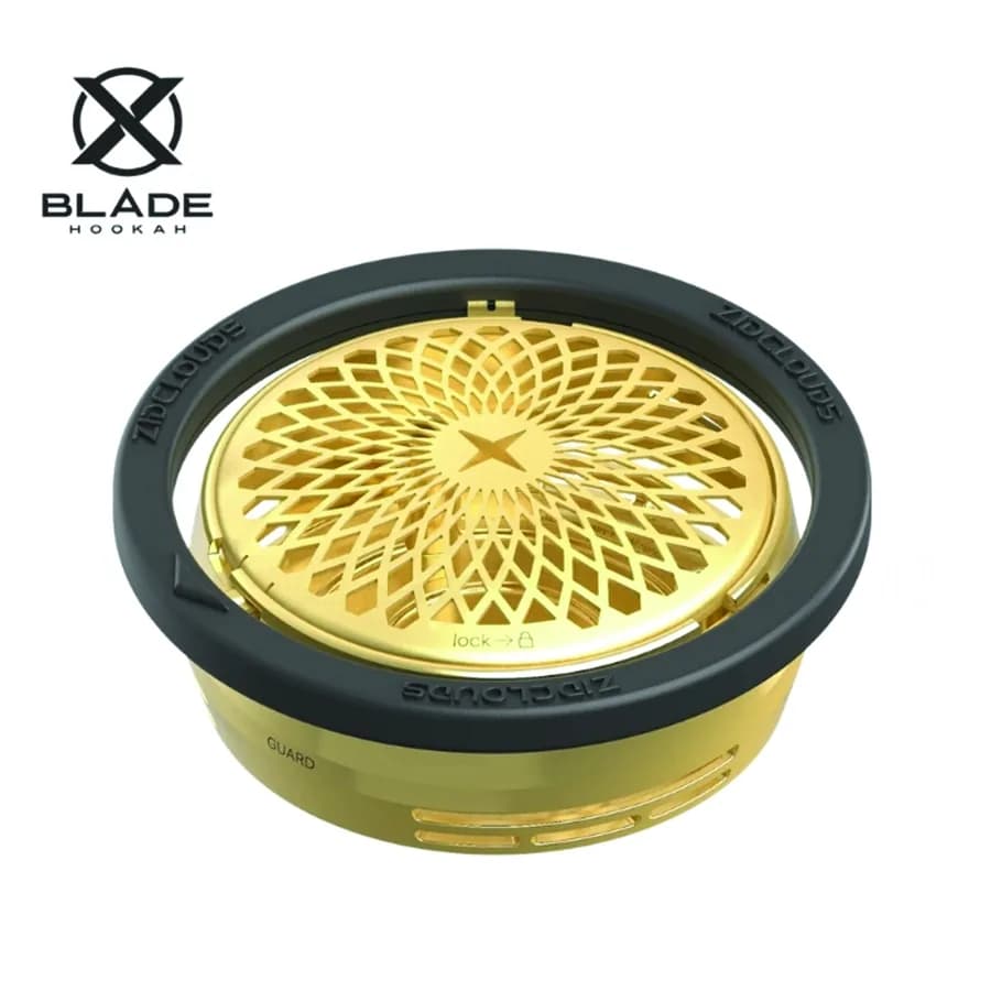 Maxx Royal Guard Gold Heat Management Device (HMD) with Locking Lid - Heat Management Devices (HMD) | Nargile Malzemesi - image 3
