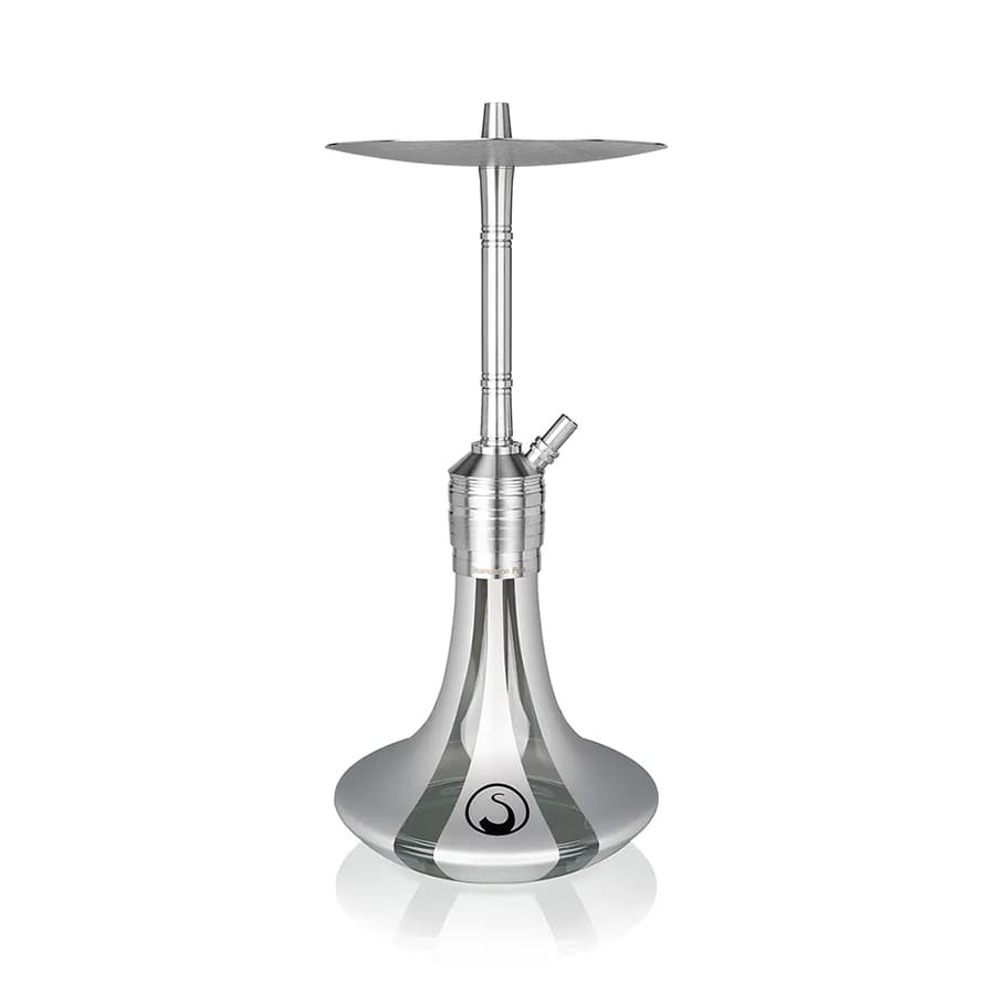 Steamulation Pure One - Nargile Takımı - Silver Matt - Meduse Nargile Takımları | Nargile Malzemesi