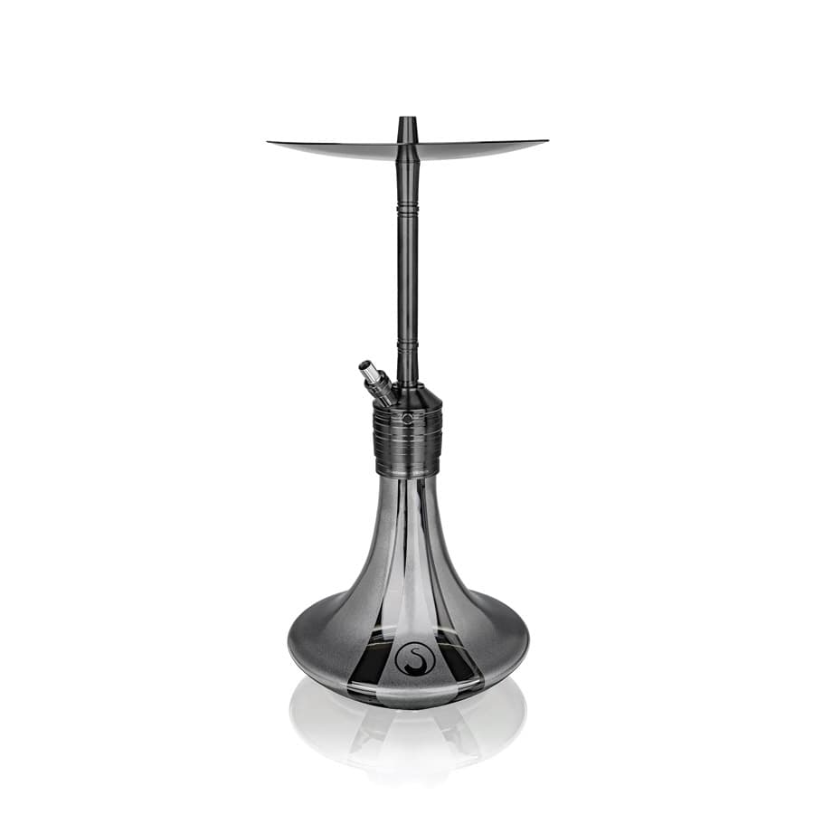 Steamulation Ultimate One Black Gloss Gen 3 - Nargile Takımı - Graphite Metallic - Steamulation Nargile Takımları | Nargile Malzemesi