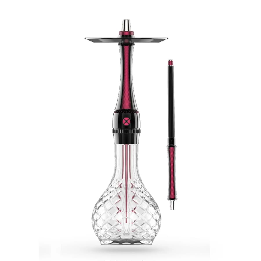 Maxx Royal Ruby Black Eco Hookah Set - Russian Hookah Sets | Nargile Malzemesi