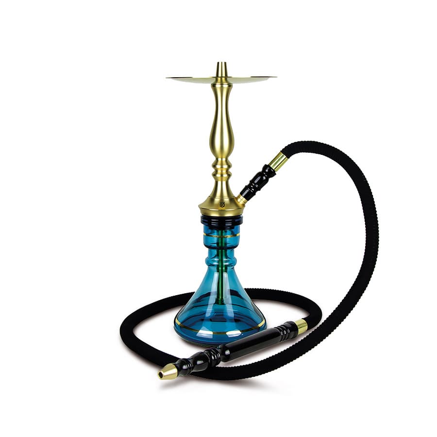 KRD 01 Brass Classic Turkish Hookah Set - Classic Turkish Hookah Sets | Nargile Malzemesi