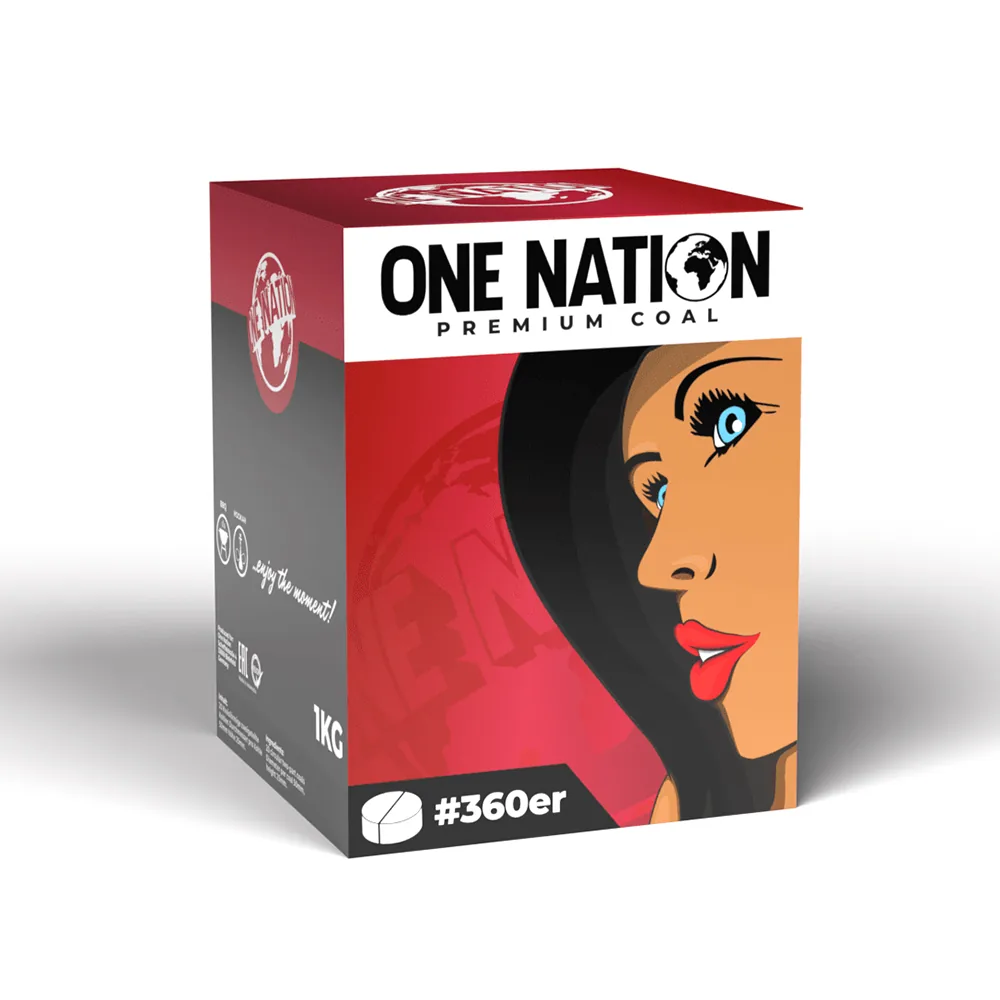 One Nation 360 er Nargile Kömürü - Kömürler | Nargile Malzemesi