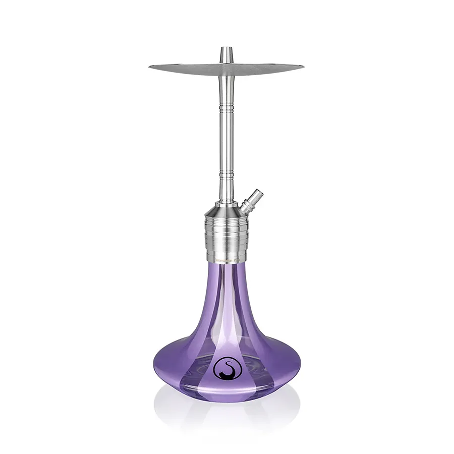 شيشة Steamulation Pure One ستانلس ستيل كاملة - لافندر - أطقم شيشة Steamulation | Nargile Malzemesi