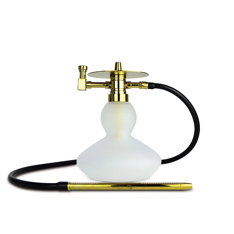 طقم شيشة طاولة صغيرة Legend Hookah LH033 V1 GM ستانلس ستيل - شيشة Legend | Nargile Malzemesi