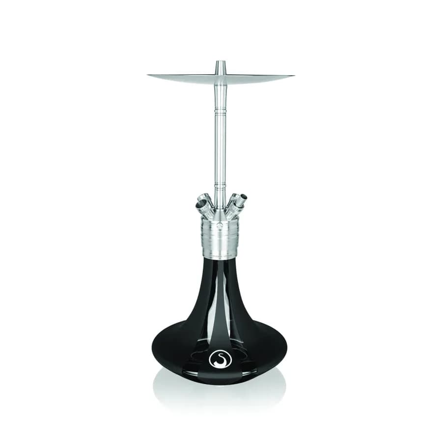 شيشة Steamulation Ultimate Gen 3 كاملة ستانلس ستيل - Black Matt - أطقم شيشة Steamulation | Nargile Malzemesi