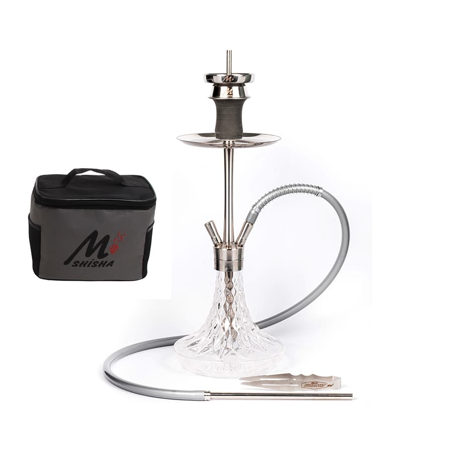 Midi Cafe Çantalı Çelik Nargile Takımı - Çelik Nargile Takımları | Nargile Malzemesi