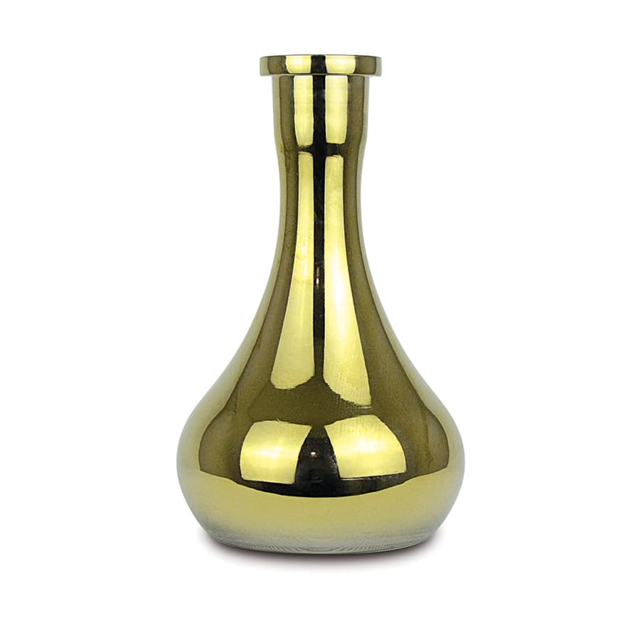 Damla Model Geçme Nargile Şişesi - Gold (Büyük Boy) - Şişeler | Nargile Malzemesi